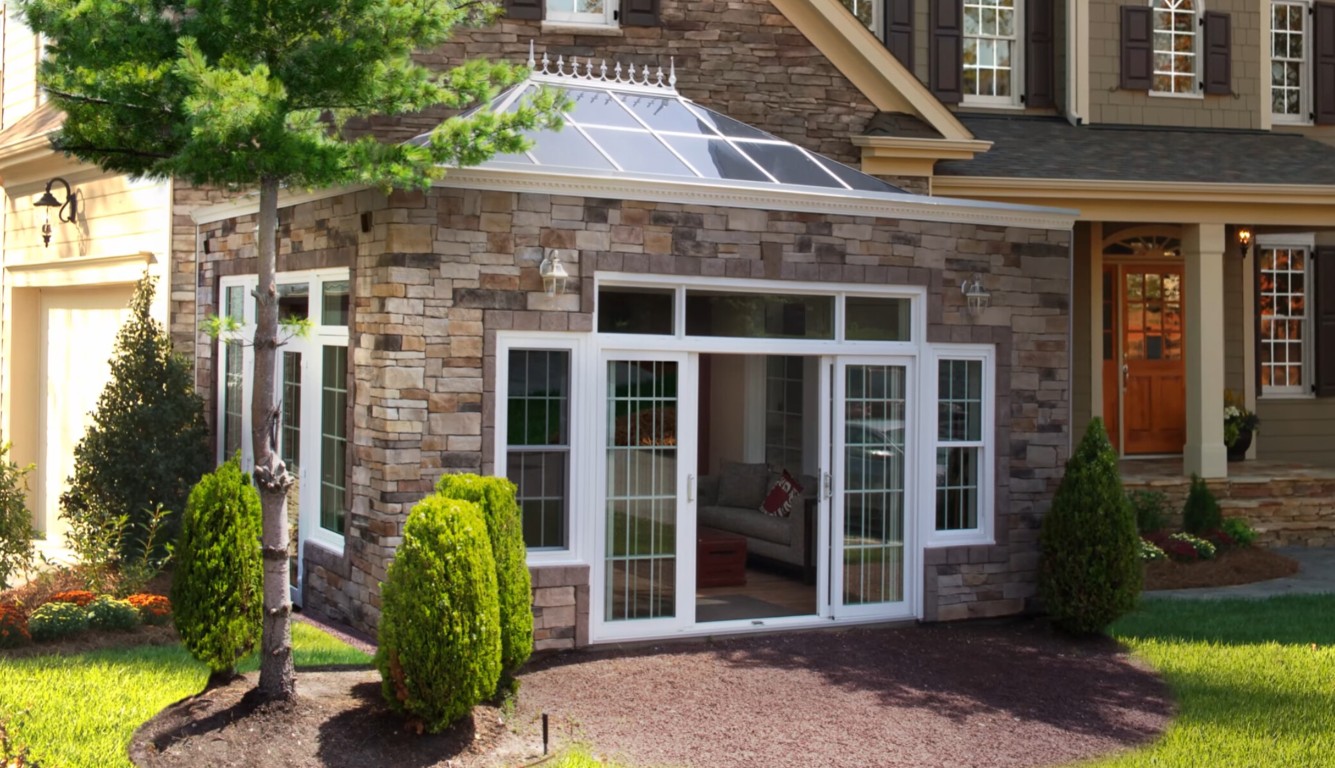 Professional sunroom addition without major home remodeling
